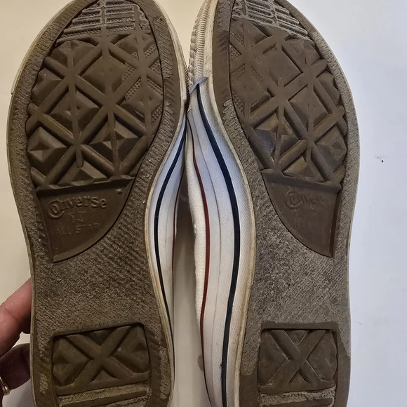 Converse Womens White All Star Sneakers - Picture 4 of 8